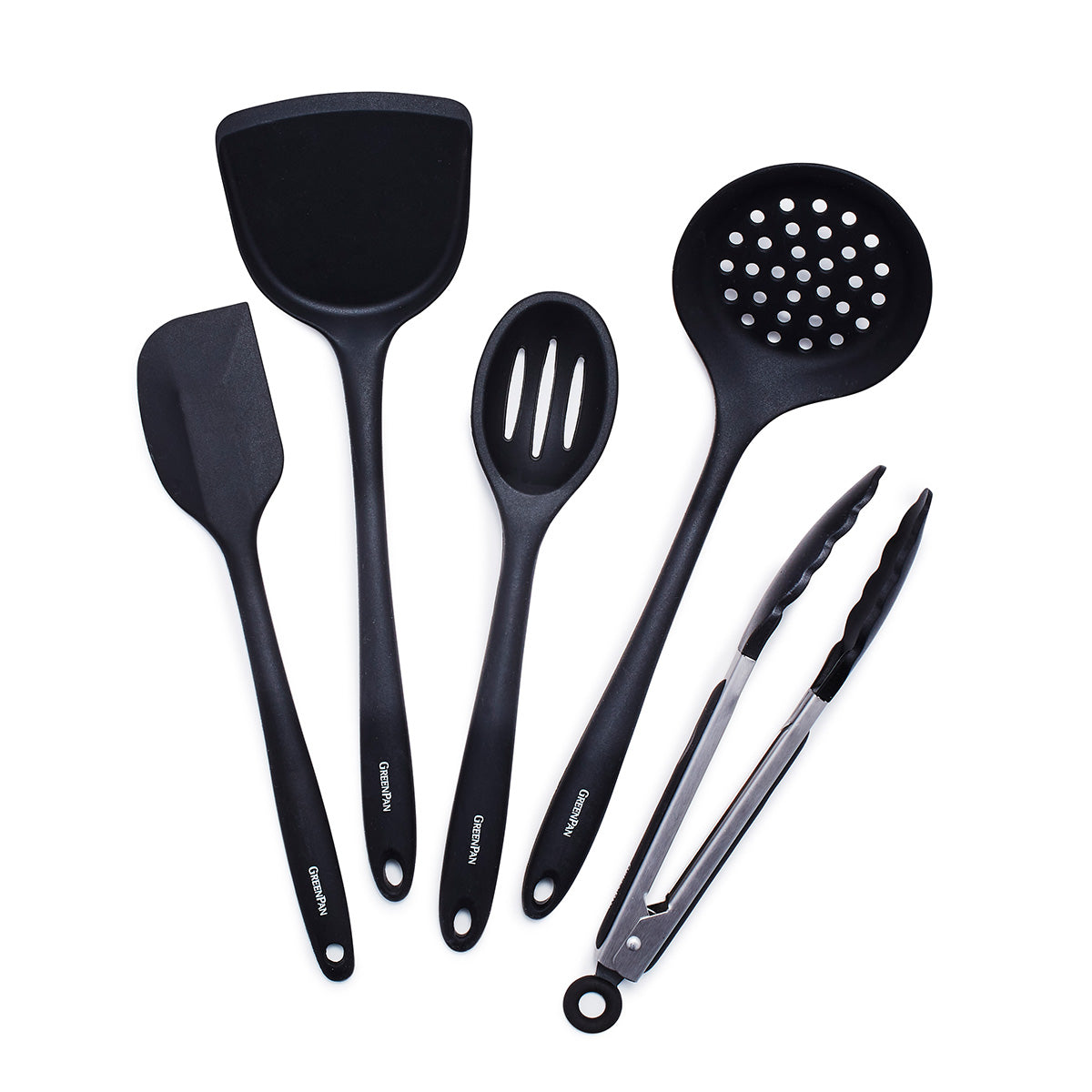5-Piece Silicone Utensil Set | Black