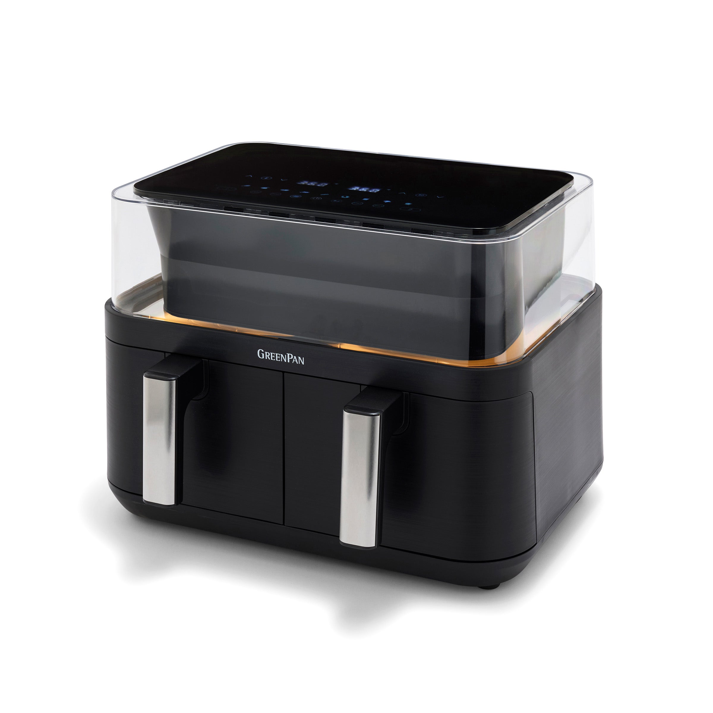 Bistro 10-Quart 360˚ Clear View Double Air Fryer