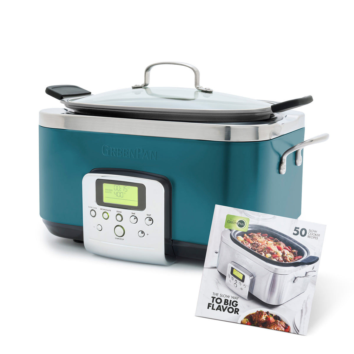 Elite 6-Quart Slow Cooker | Deep Teal