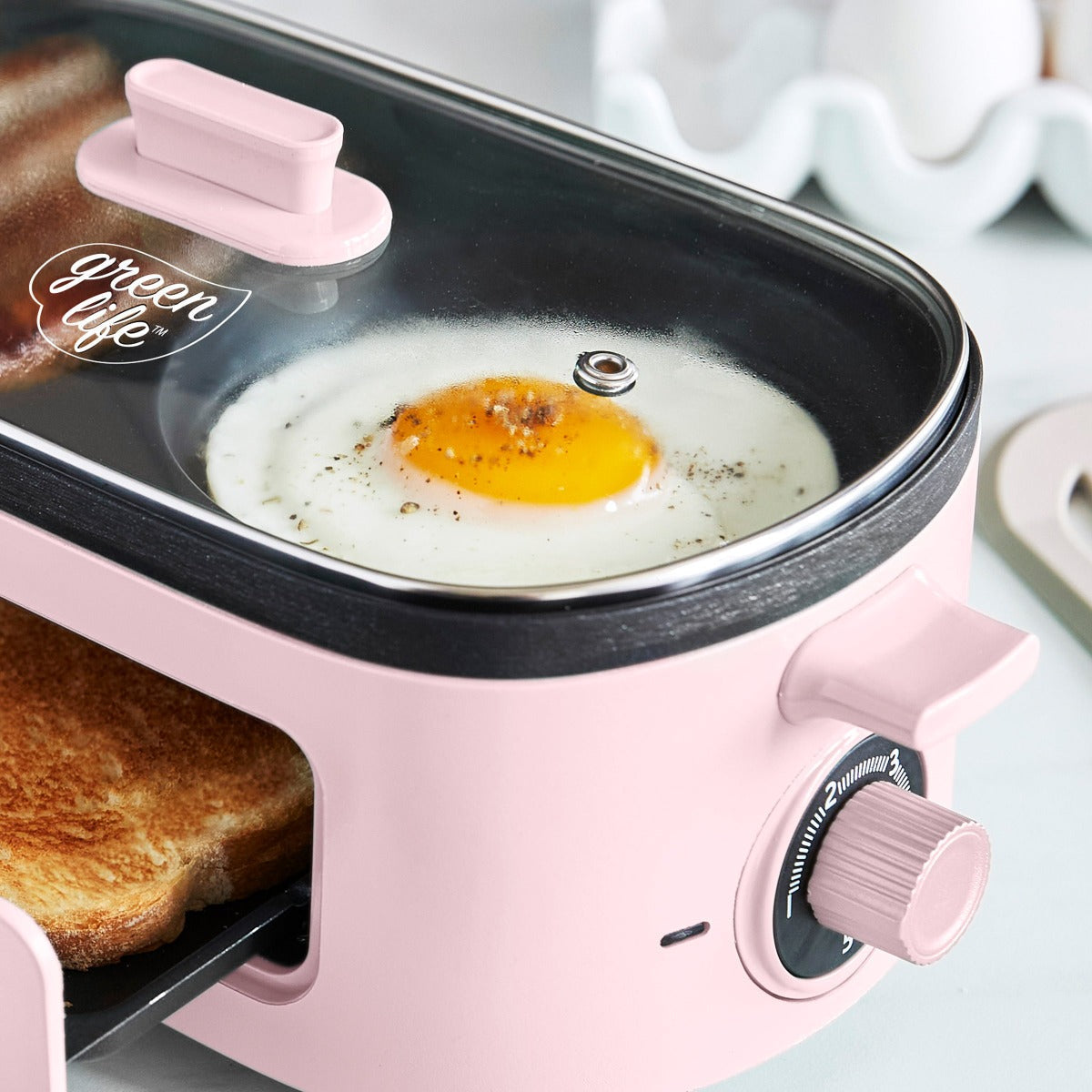 GreenLife Breakfast Maker | Pink