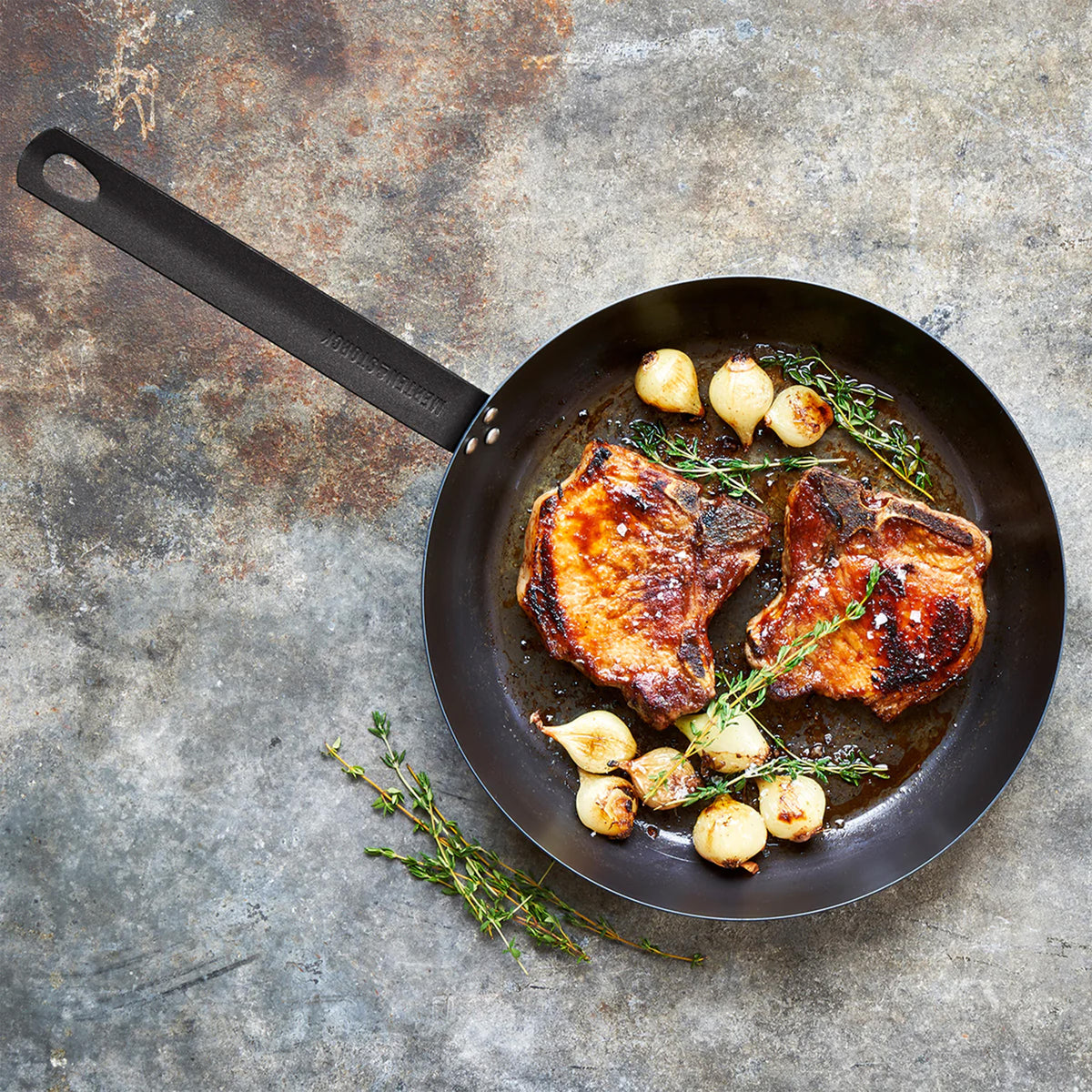 Merten & Storck Carbon Steel 10" Frypan