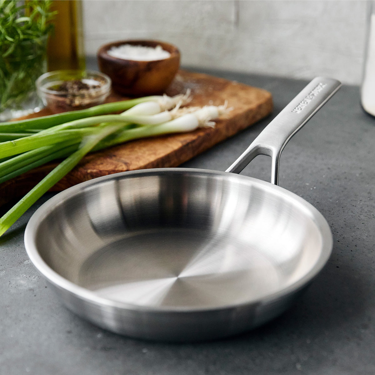 Merten & Storck Stainless Steel 8" Frypan