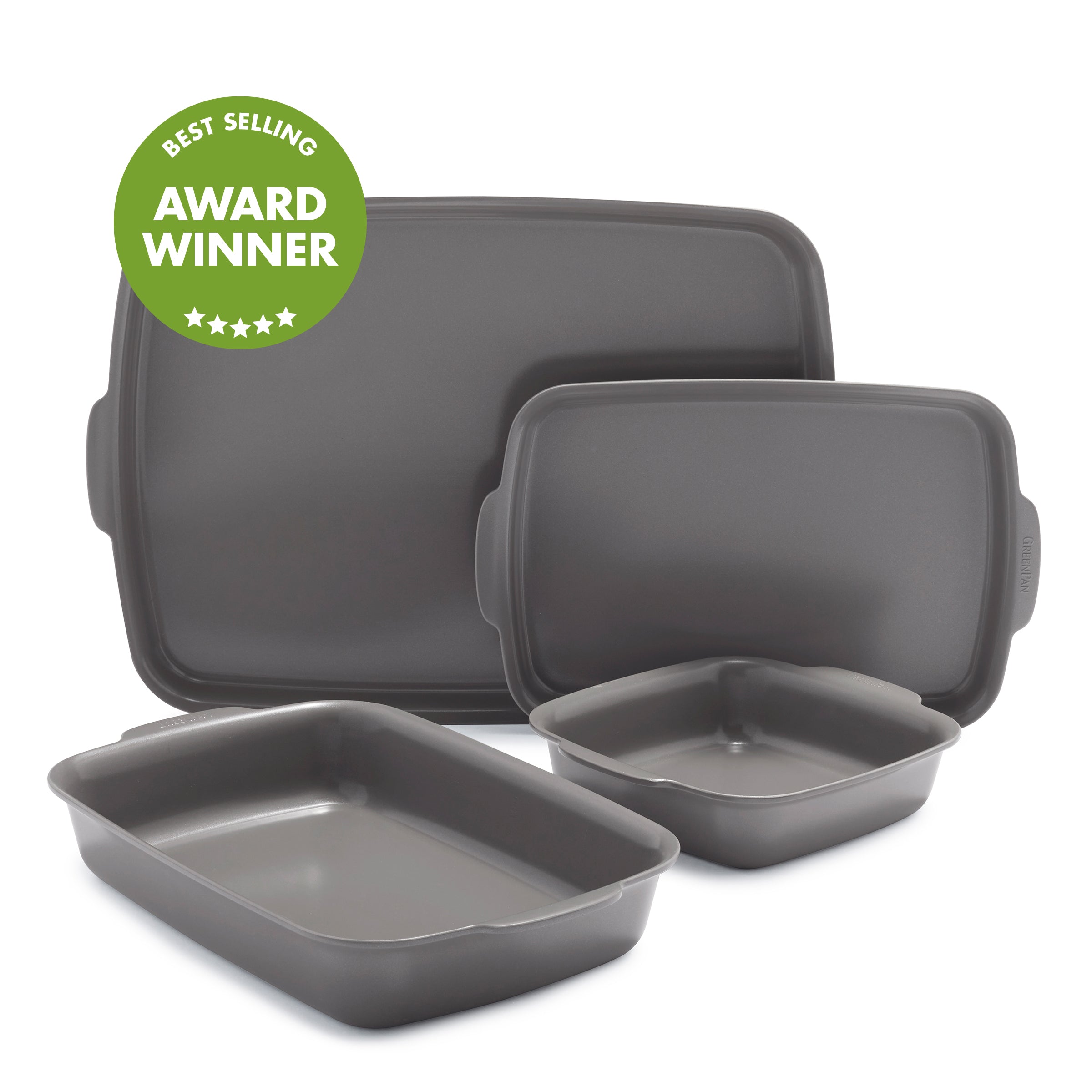 Premiere Ovenware Ceramic Nonstick 4-Piece Set