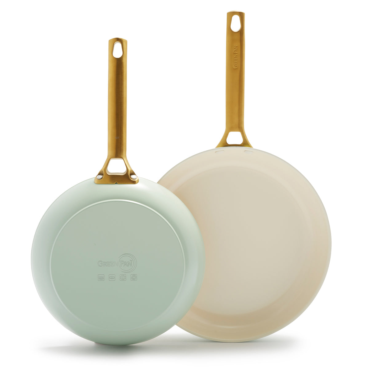 Reserve Ceramic Nonstick 10" and 12" Frypan Set | Julep