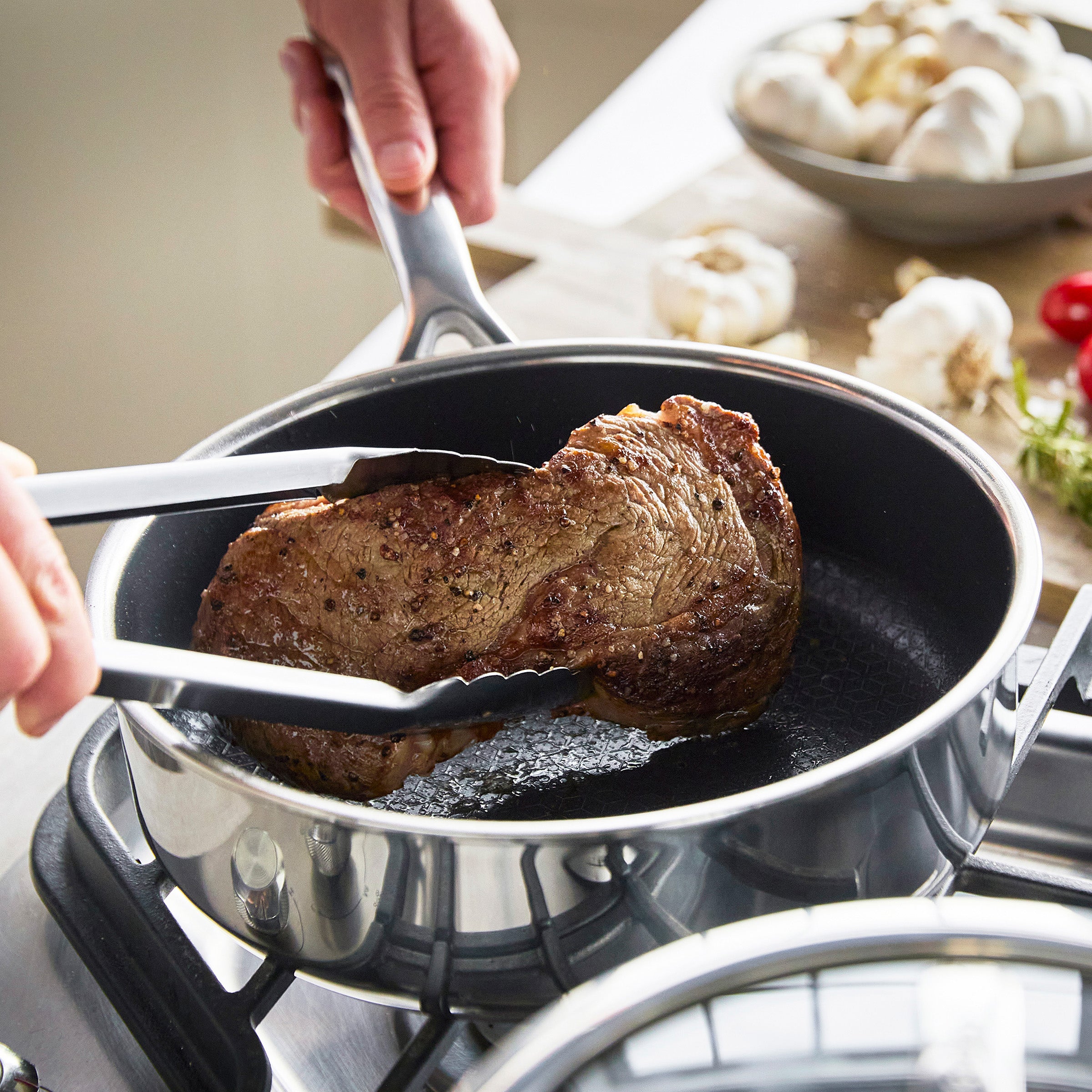 Spectra Thermobond Hybrid Ceramic Nonstick 10-Piece Cookware Set