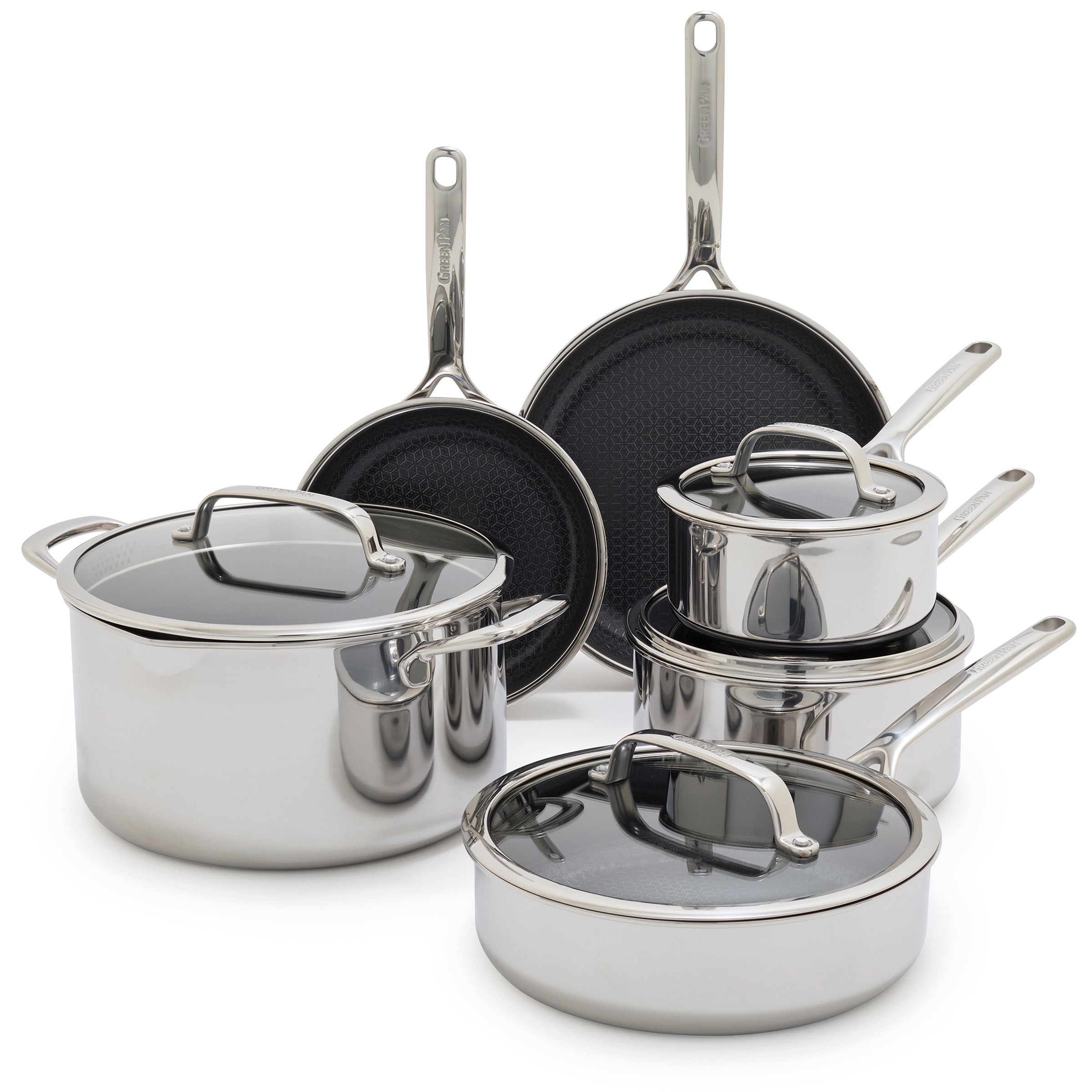 Spectra Thermobond Hybrid Ceramic Nonstick 10-Piece Cookware Set