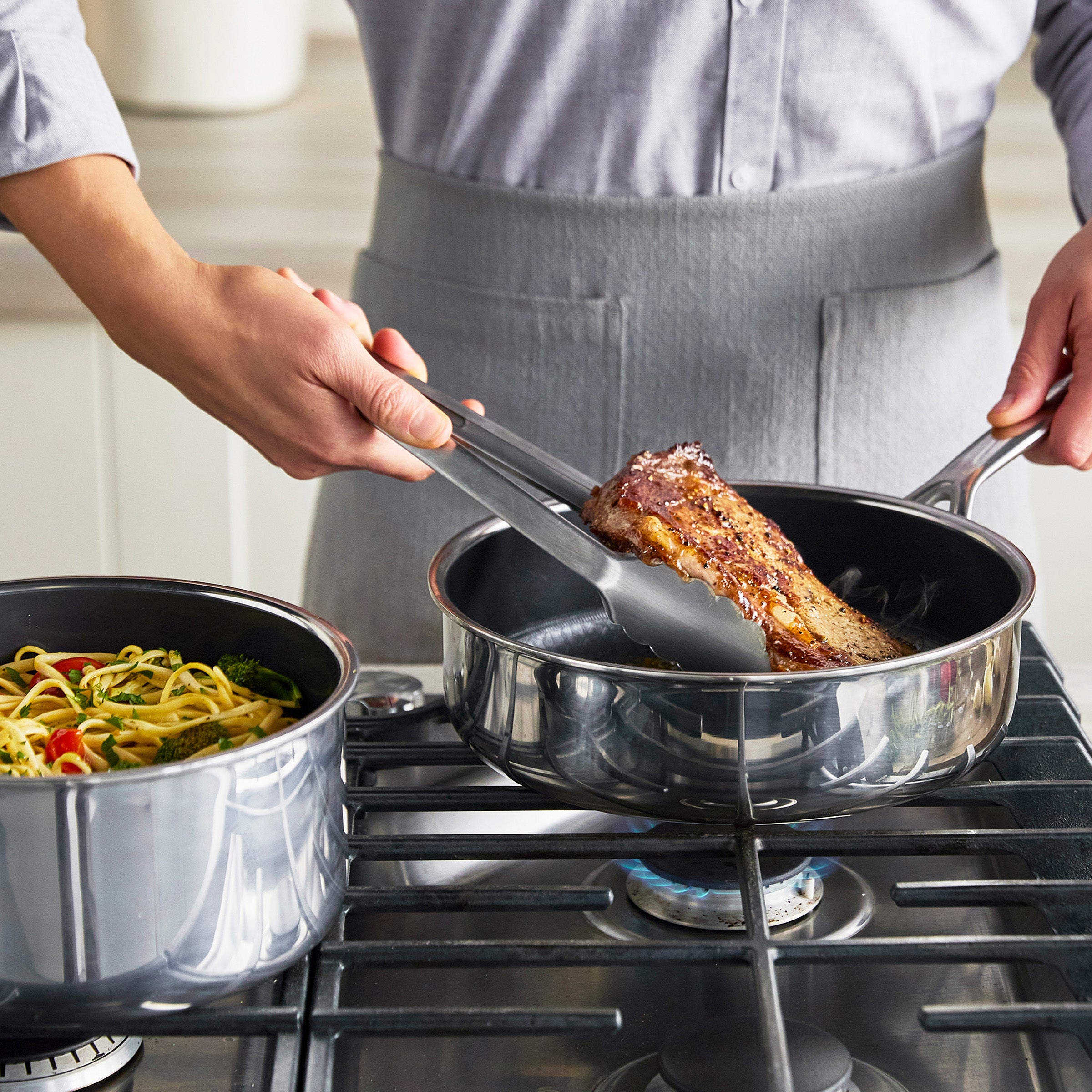 Spectra Thermobond Hybrid Ceramic Nonstick 10-Piece Cookware Set