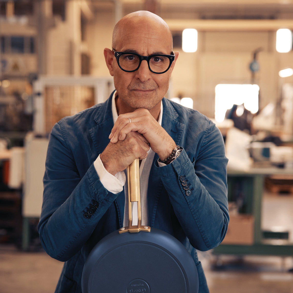 Stanley Tucci™ Ceramic Nonstick 8" Frypan | Marino Blue