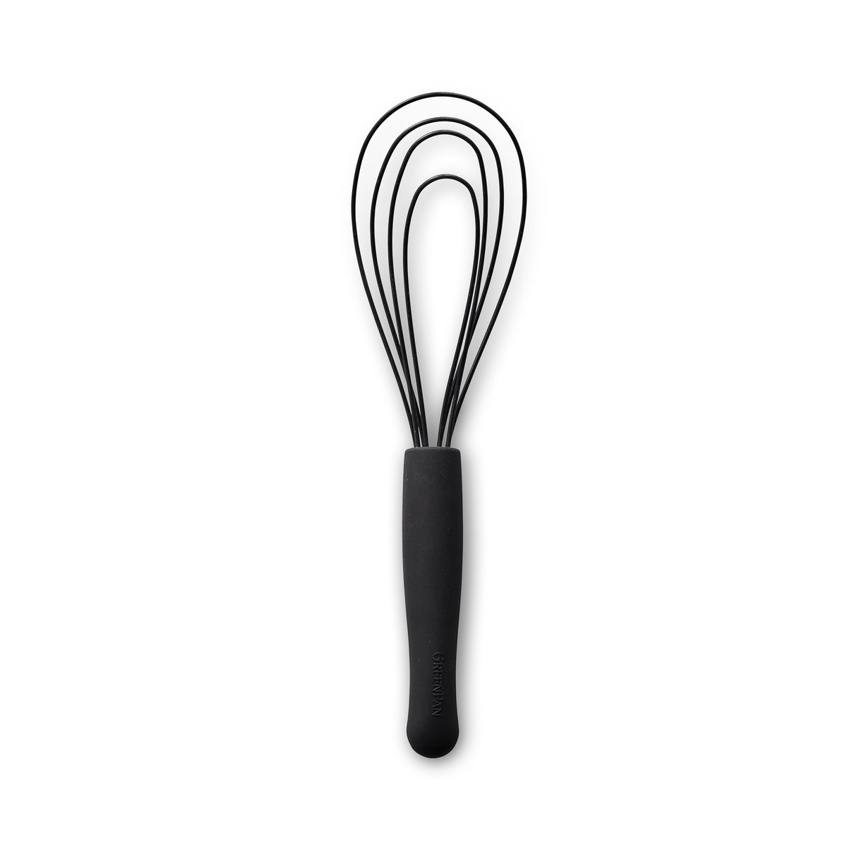 Premiere Silicone Flat Whisk | Black